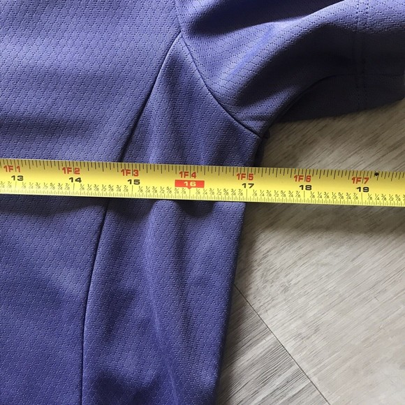 Lady Hagen Hydro Dri Short Sleeve Golf Polo sz Small Purple - Picture 3 of 5